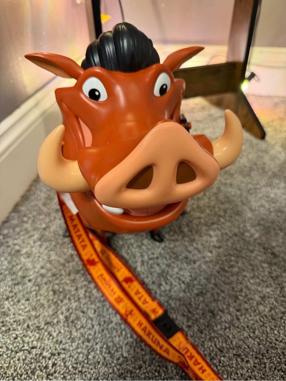 Disney Animal Kingdom 25th Anniversary Pumbaa Popcorn Bucket Collectible! 2023